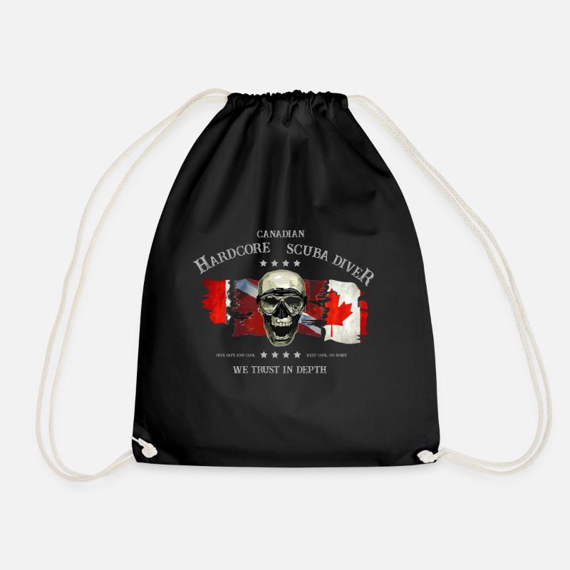 Taucher Canadian Extreme Diver - Kanada - Turnbeutel - Schwarz