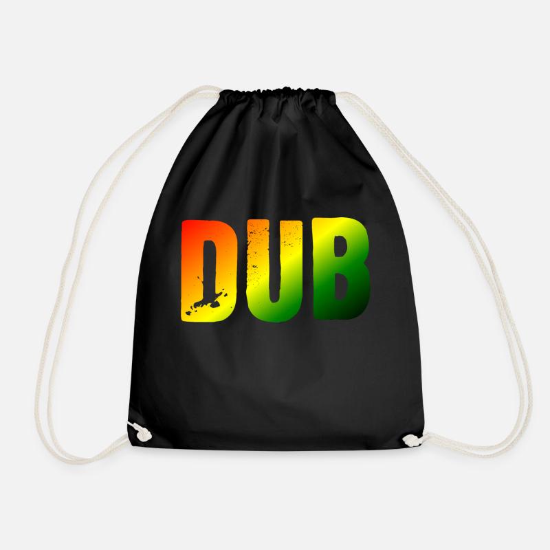 Dub - Drawstring Bag - black