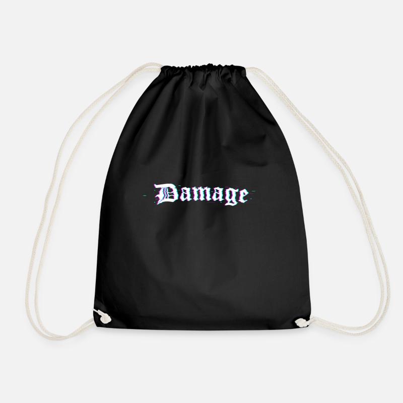 Damage - Sac de sport léger - noir