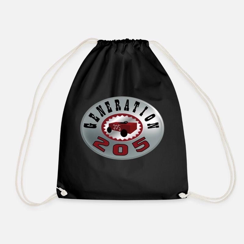 Generation 205 - Drawstring Bag - black