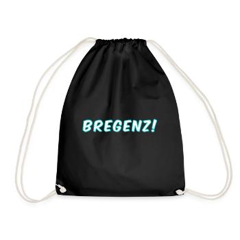 Bregenz Stadt Österreich - Turnbeutel - Schwarz - Vorne