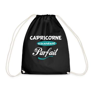 LOGO 317 CAPRICORNE ASCENDANT PARFAIT - Sac de sport léger - noir - Devant