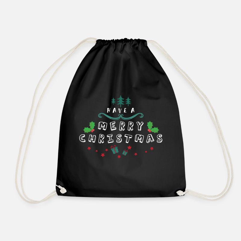 Christmas - Sac de sport léger - noir