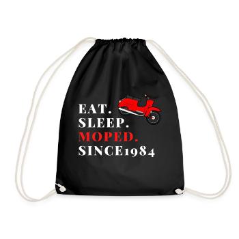 Eat Sleep Cycloped Since1984 - Sac de sport léger - noir - Devant