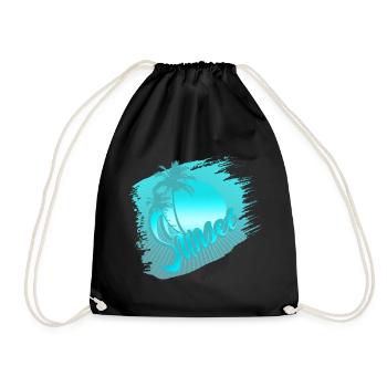 sunset blue - Sac de sport léger - noir - Devant