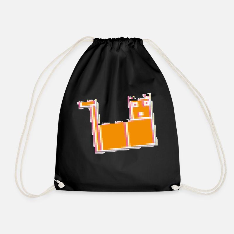 CAT ONE - Turnbeutel - Schwarz