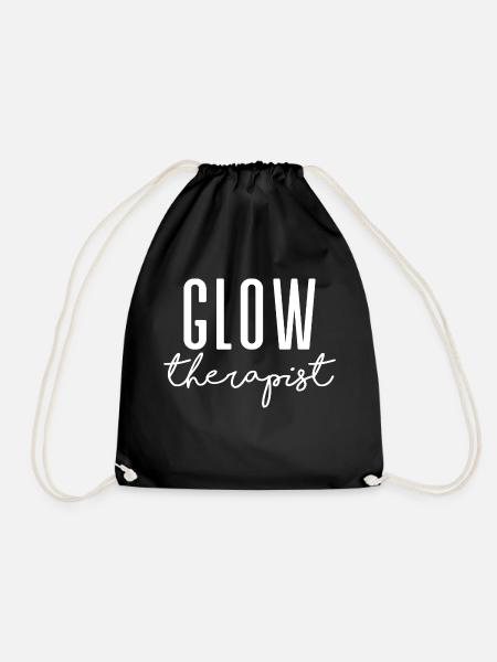 Glow Therapist - Turnbeutel - Schwarz