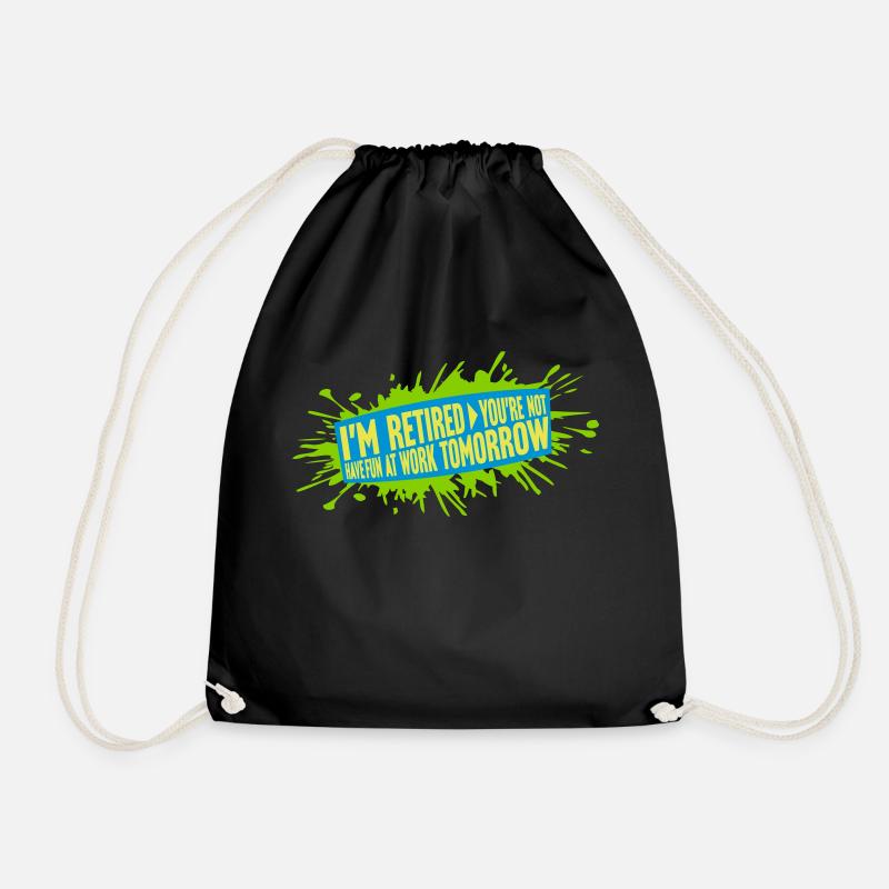 have fun at work - Turnbeutel - Schwarz