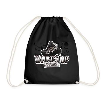 Sorcière d’Halloween avec un dicton amusant - Sac de sport léger - noir - Devant