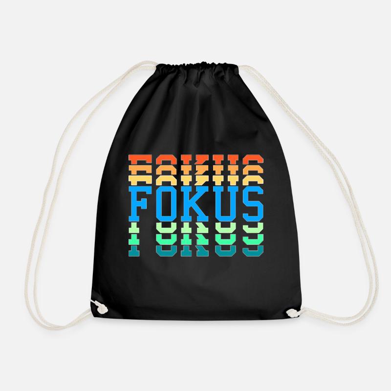 Fokus - Turnbeutel - Schwarz