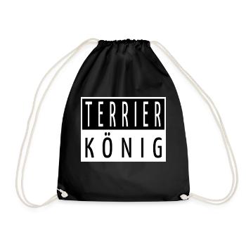 geek dogge boxer hundeliebhaber welpe hundefreund - Turnbeutel - Schwarz - Vorne