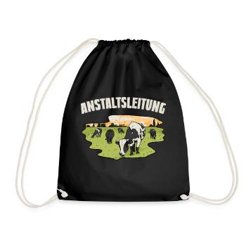 Head of the Cow Herd - Drawstring Bag - black - Front