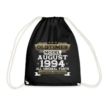 29th Birthday Man Oldtimer August Vintage 1994 - Sac de sport léger - noir - Devant