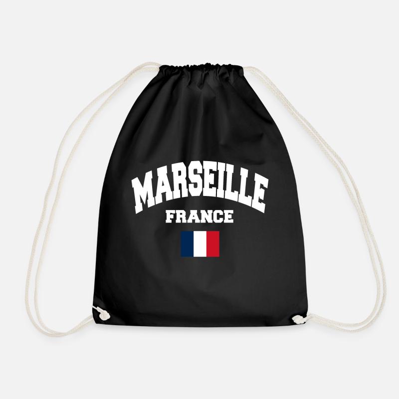 Marseille - Sac de sport léger - noir