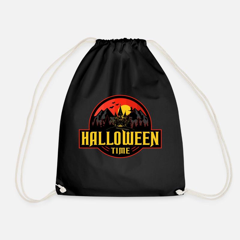 Halloween - Turnbeutel - Schwarz