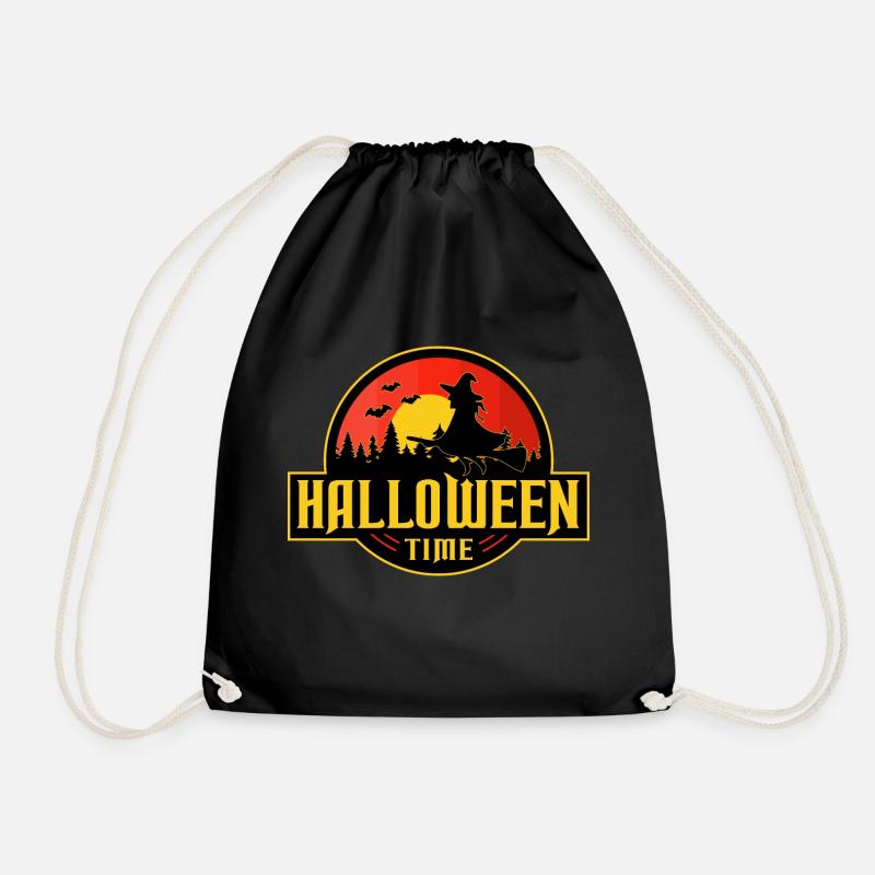 Halloween - Turnbeutel - Schwarz