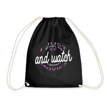 bake animal bakers motto birthday present idea - Turnbeutel - Schwarz - Vorne