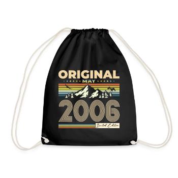 Original 2006 Millésime 2006 18ème anniversaire 2006 - Sac de sport léger - noir - Devant