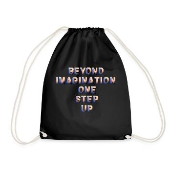 Your imagination is your power - Turnbeutel - Schwarz - Vorne