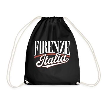 Firenze - Italia - Sac de sport léger - noir - Devant