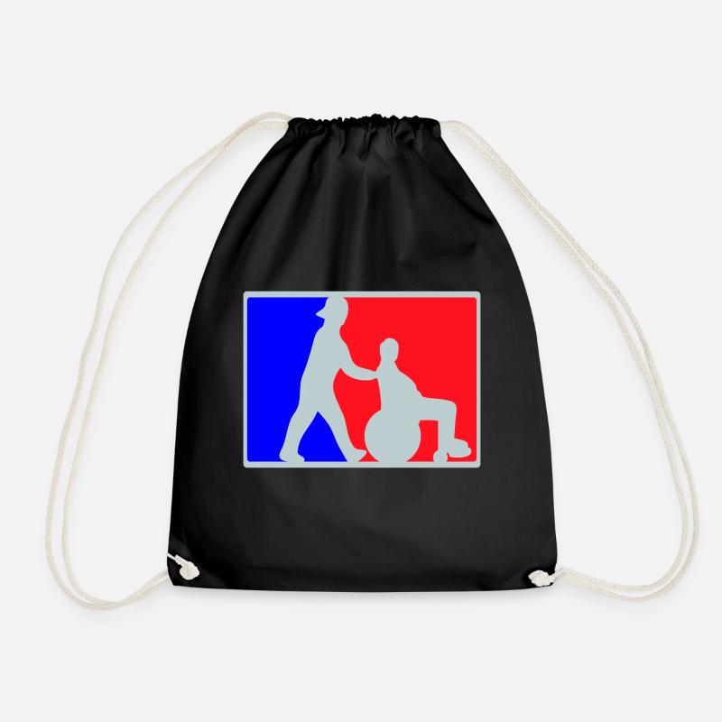 Nurse - Drawstring Bag - black