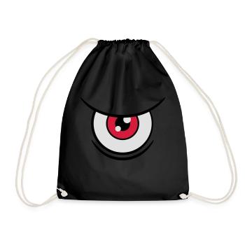 Big Eye - Turnbeutel - Schwarz - Vorne