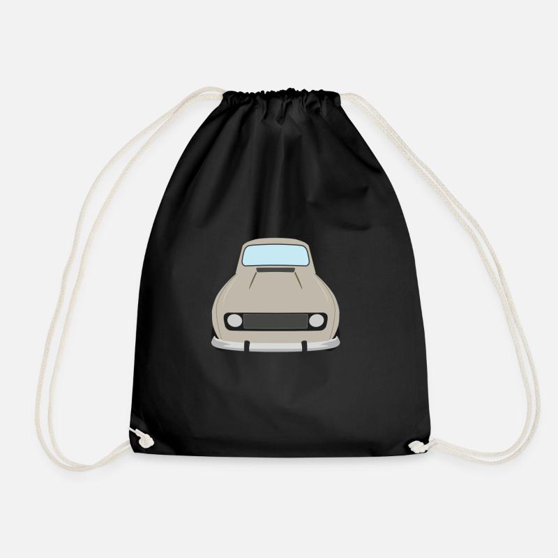 4L beige - Sac de sport léger - noir