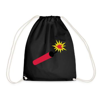 dynamit___f3 - Sac de sport léger - noir - Devant