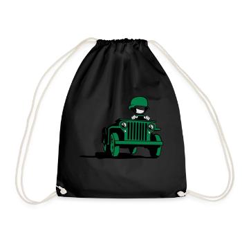 jeep_3c - Sac de sport léger - noir - Devant