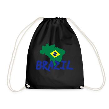 brazil - Sac de sport léger - noir - Devant