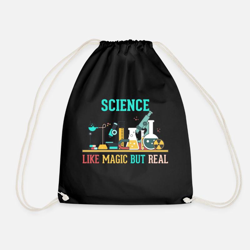 SCIENCE - LIKE MAGIC BUT REAL - Turnbeutel - Schwarz