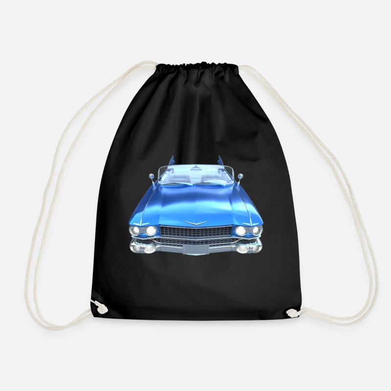 Cadillac - Drawstring Bag - black