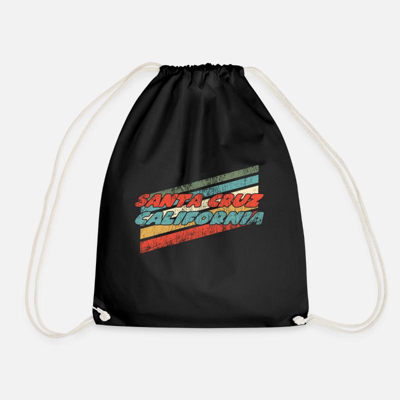 Santa Cruz Retro - Turnbeutel - Schwarz
