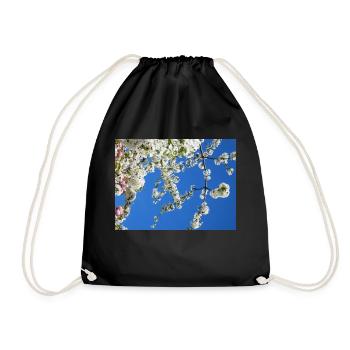 Masque pour le printemps - Sac de sport léger - noir - Devant