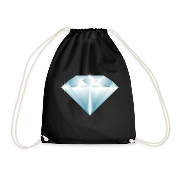 Diamant Gemstone Diamants Investissement Bijoux - Sac de sport léger - noir - Devant
