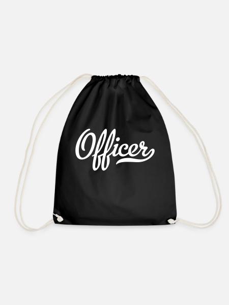 Officer - Turnbeutel - Schwarz