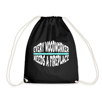 carpenter funny carpenter hoodies and sweatshirts - Turnbeutel - Schwarz - Vorne
