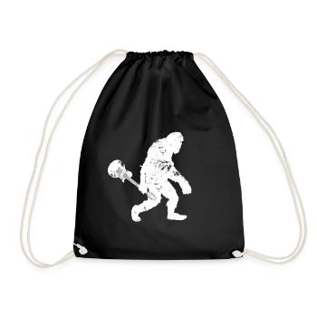 Guitariste Yeti Design Rocker Guitare électrique - Sac de sport léger - noir - Devant