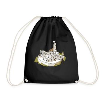 Château de Sunshine - Sac de sport léger - noir - Devant
