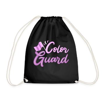 Color Guard - Turnbeutel - Schwarz - Vorne