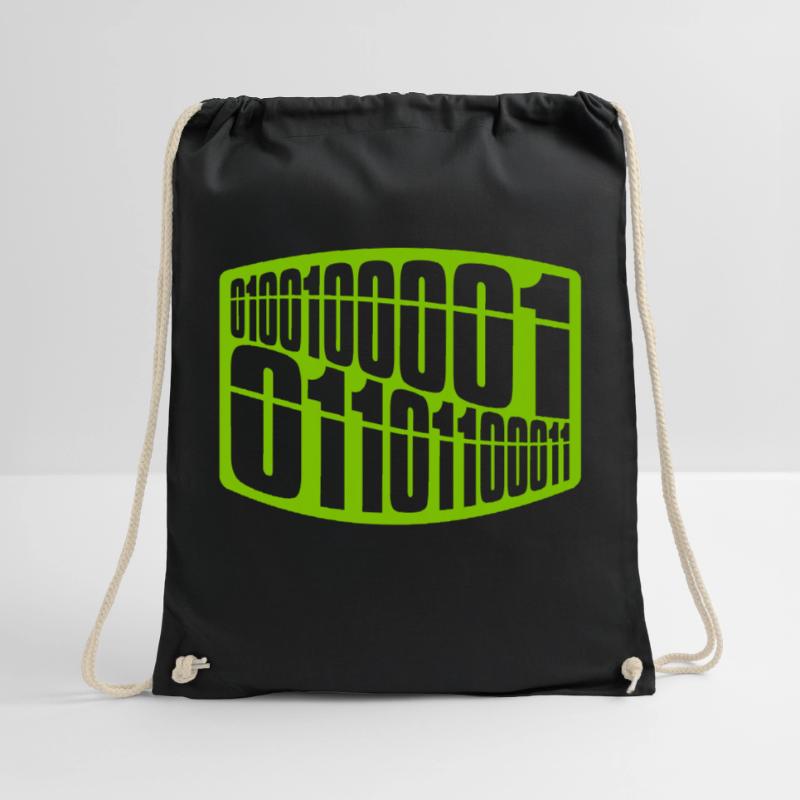 Langage de programme de code binaire Sac de sport léger