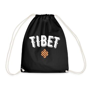 tibet - Sac de sport léger - noir - Devant