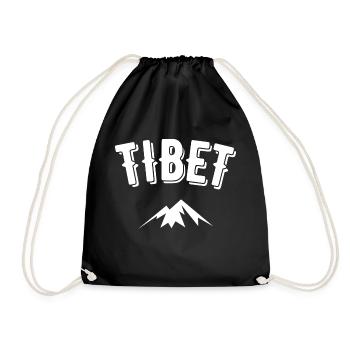 tibet - Sac de sport léger - noir - Devant