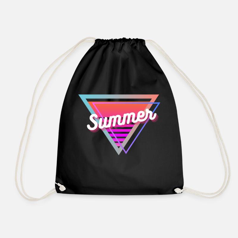 Summer - Turnbeutel - Schwarz