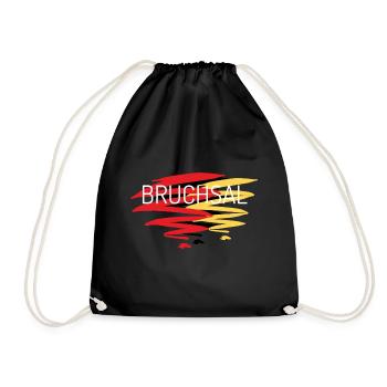 Bruchsal T-Shirt / Bruchsal Sweater - Drawstring Bag - black - Front