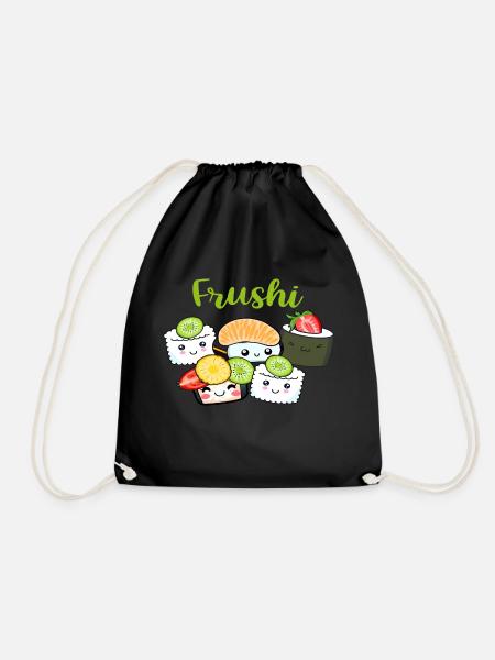 Frushi Sushi - Turnbeutel - Schwarz