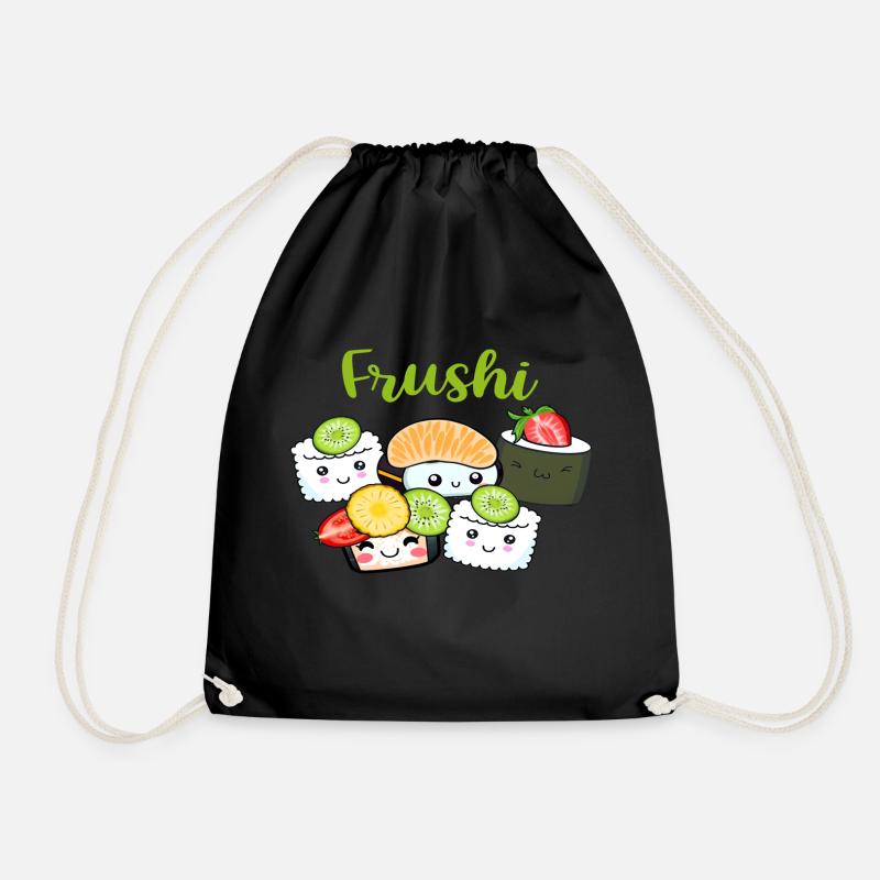Frushi Sushi - Turnbeutel - Schwarz
