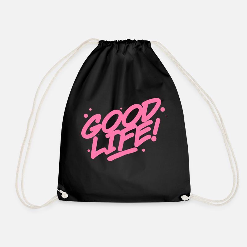 Good Life - Turnbeutel - Schwarz