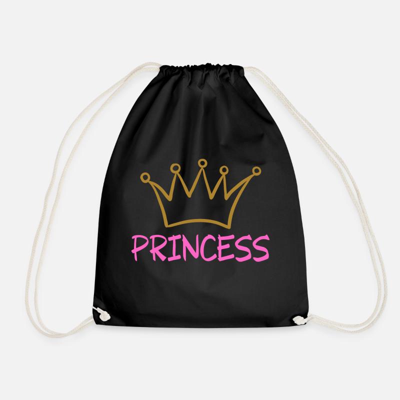 PRINCESS 2 - Turnbeutel - Schwarz