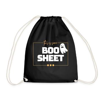 This is Some Boo Sheet - Drawstring Bag - black - Front